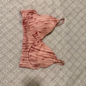 Pink Tie-Dye bikini top